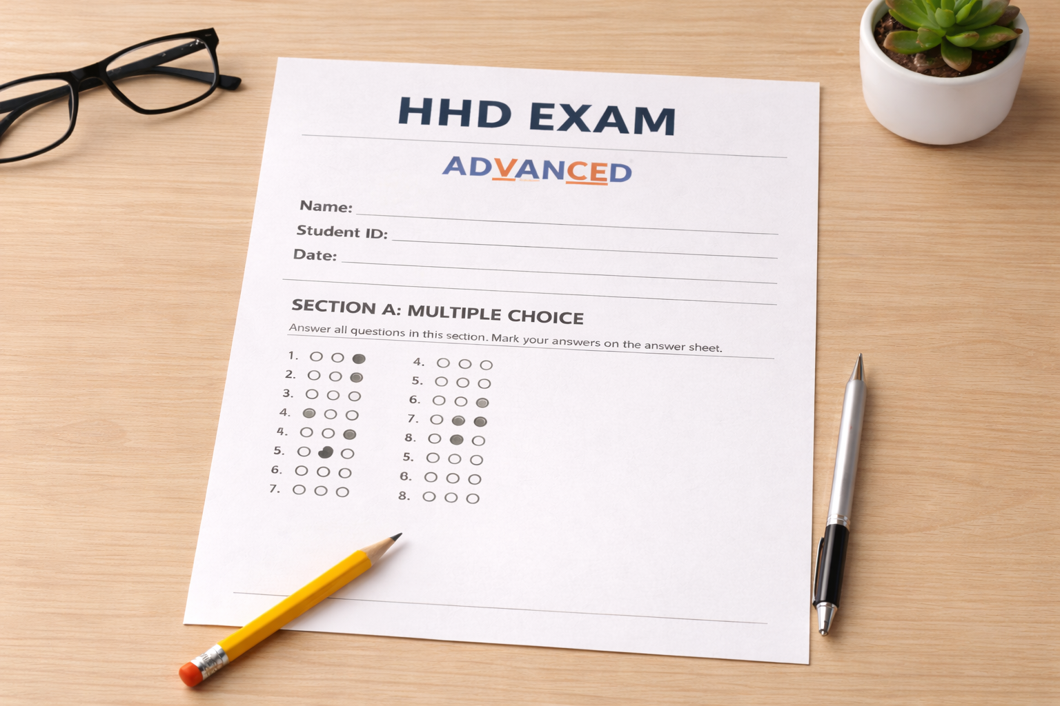 2026 Unit 3 & 4 HHD Trial Exam